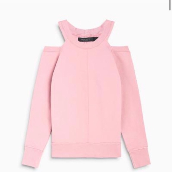 Blush Women’s Large Cold Shoulder Sweatshirt - Picture 5 of 5